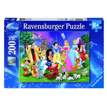 Puzzle 200 Disney. Ulubione postacie z bajek XXL